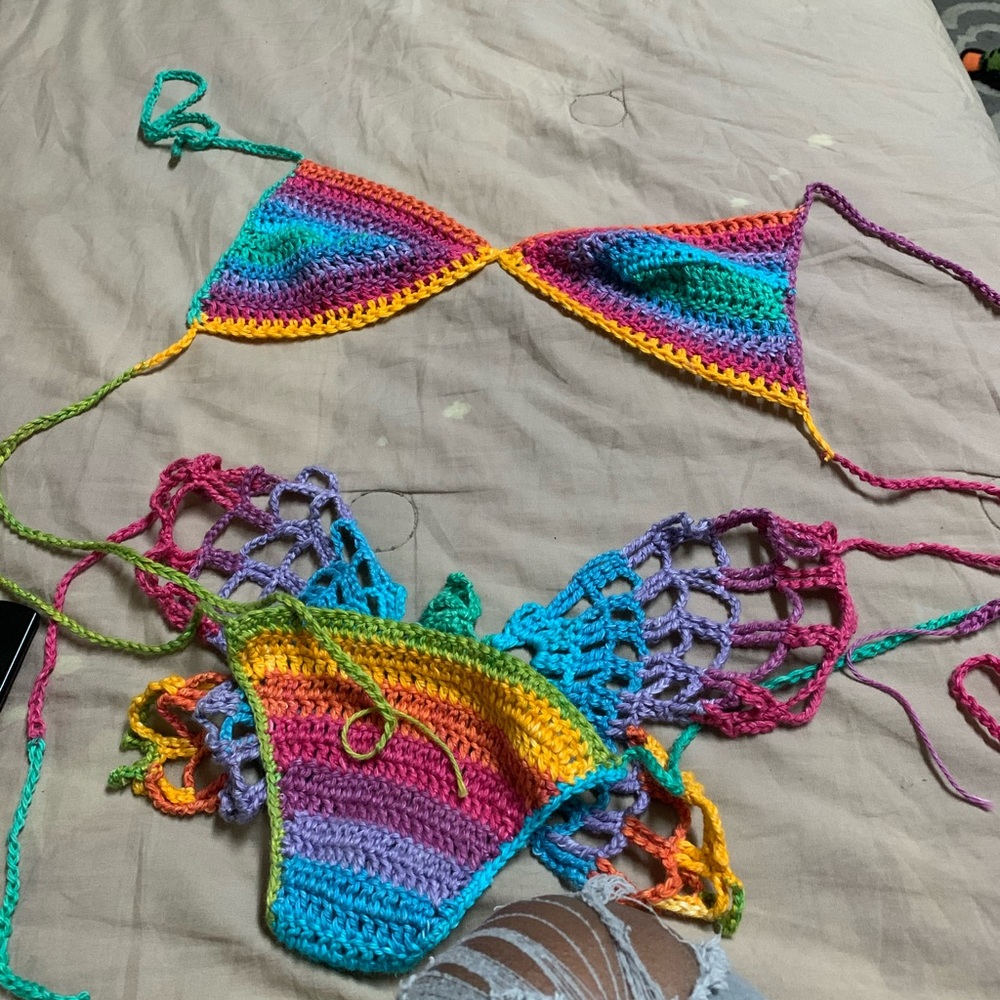 Crochet bikini